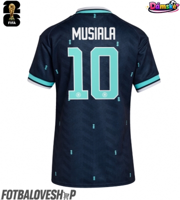 Německo Jamal Musiala #10 Dámské Venkovní Dres MS 2026 Krátký Rukáv